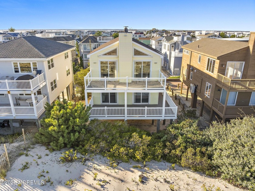 Perfectly sited, well elevated OCEANFRONT home that offers the - Beach Home for sale in Long Beach Island, New Jersey on Beachhouse.com