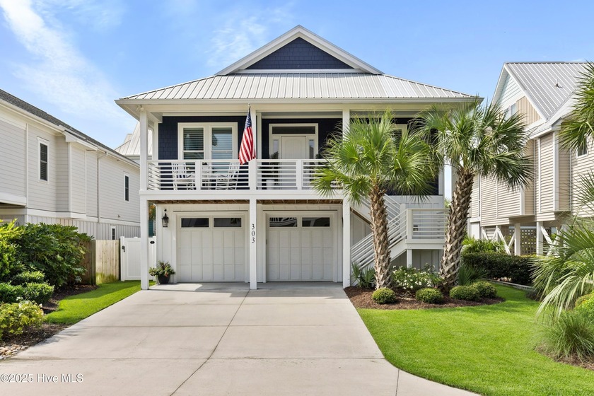 Step into a coastal retreat built by Michael Dean where luxury - Beach Home for sale in Carolina Beach, North Carolina on Beachhouse.com