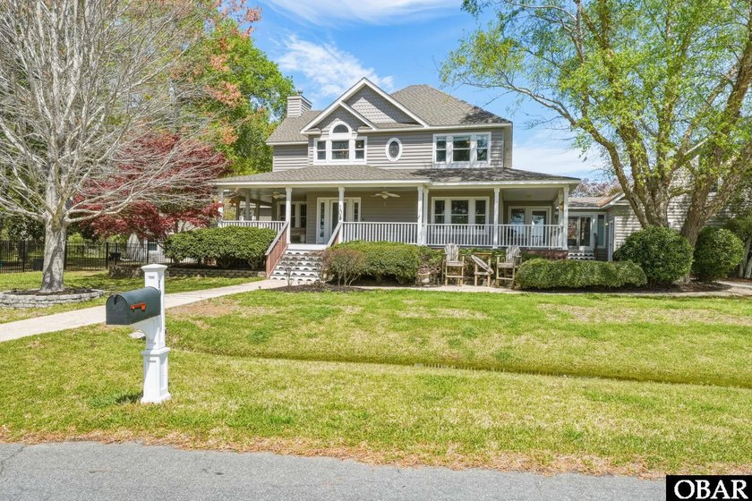 Semi-soundfront home situated on a spacious 0.85-acre corner lot - Beach Home for sale in Harbinger, North Carolina on Beachhouse.com