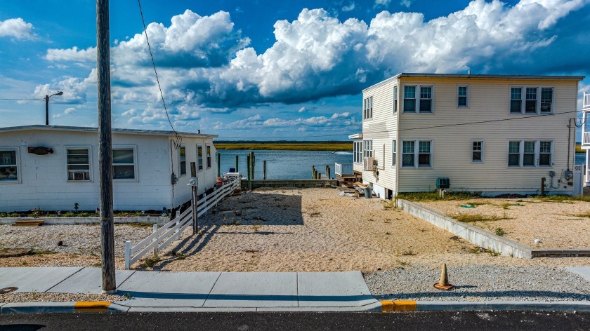 Unique vacant parcel on the Strathmere Bay. Cleared  stoned - Beach Lot for sale in Strathmere, New Jersey on Beachhouse.com