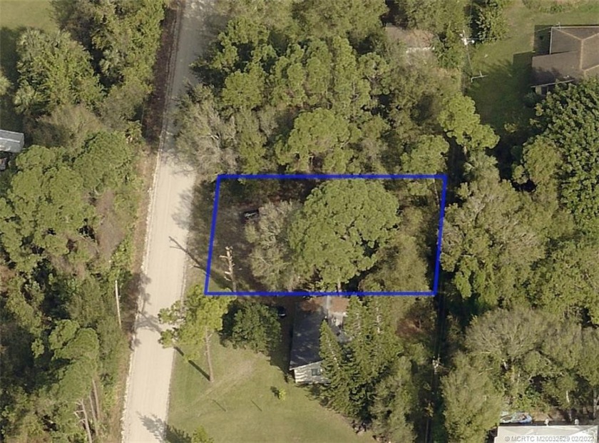 Lot is ~ 76'W x 100' D.  Build your dream home or buy and hold - Beach Lot for sale in Vero Beach, Florida on Beachhouse.com