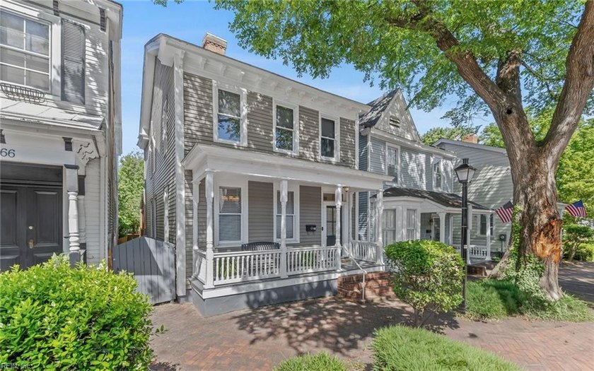 This beautifully updated home seamlessly blends historic charm - Beach Home for sale in Portsmouth, Virginia on Beachhouse.com