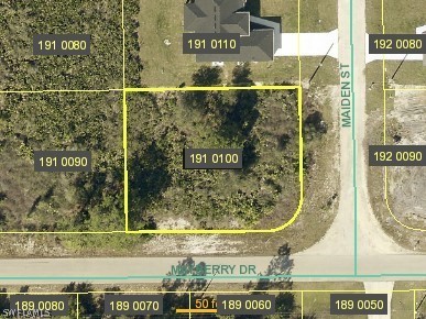 Nice corner lot (.28 acre)  to  build your new home in the - Beach Lot for sale in Lehigh Acres, Florida on Beachhouse.com