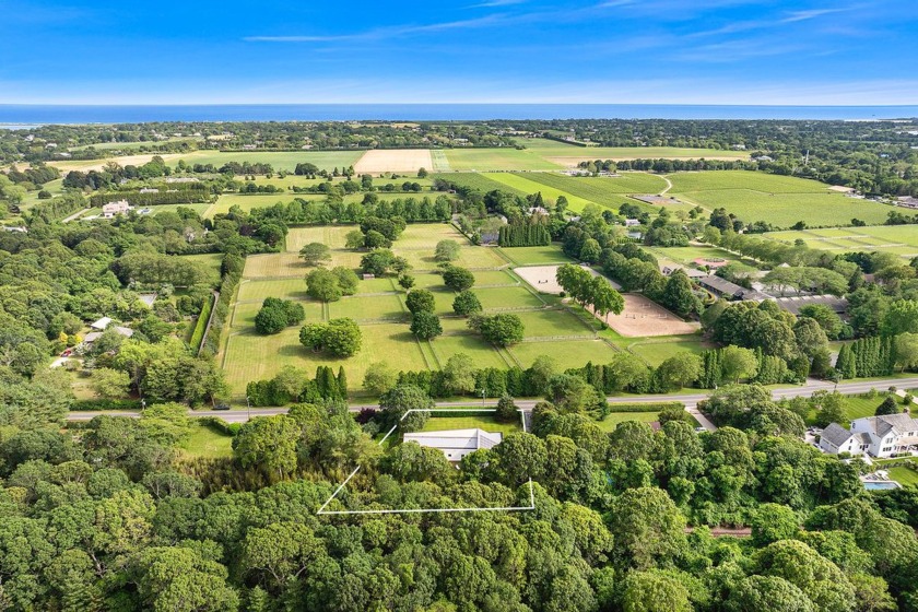 Located on a quiet lane in the heart of Sagaponack Village, this - Beach Home for sale in Sagaponack, New York on Beachhouse.com