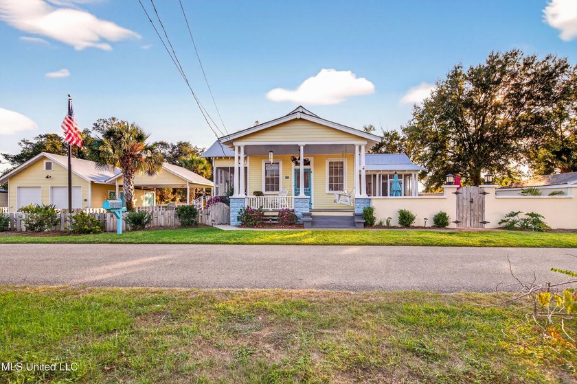 Step inside this impeccably preserved 1892 home, just 1,000 feet - Beach Home for sale in Bay Saint Louis, Mississippi on Beachhouse.com