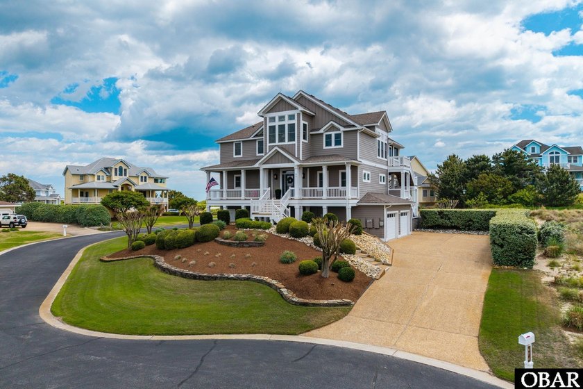 Unobstructed ocean views, along with golf course and sound views - Beach Home for sale in Corolla, North Carolina on Beachhouse.com