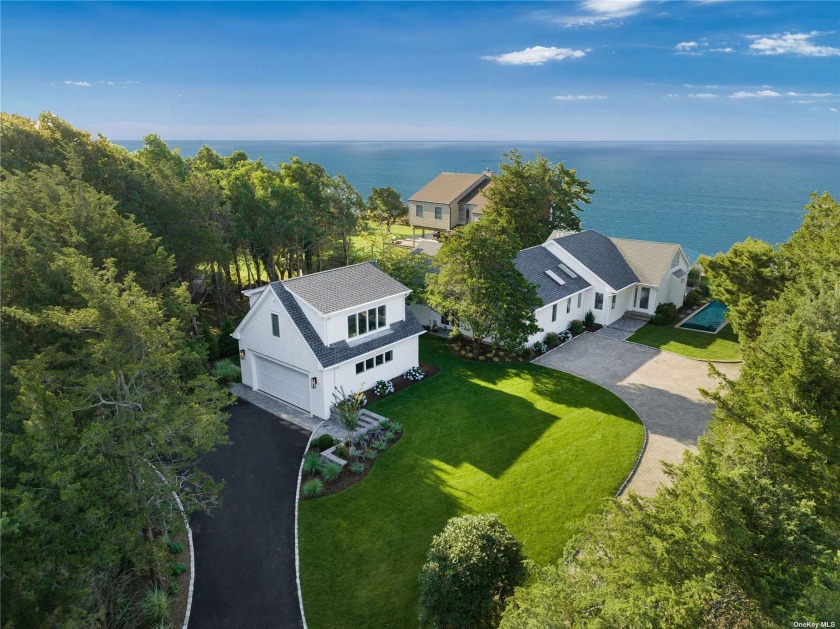 This newly constructed home is situated on .55 waterfront acres - Beach Home for sale in Hampton Bays, New York on Beachhouse.com