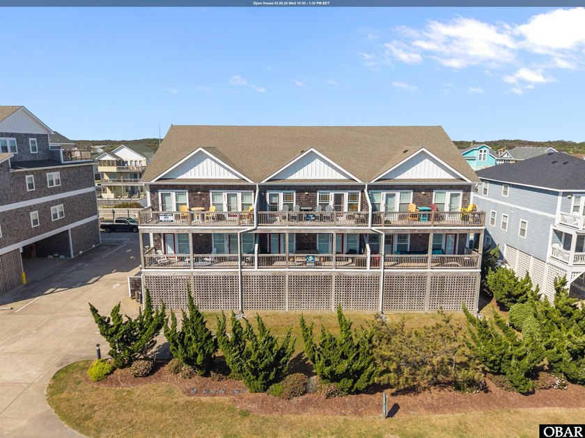 This TOP-LEVEL 2 BEDROOM 2 BATH fully furnished semi-oceanfront - Beach Condo for sale in Kill Devil Hills, North Carolina on Beachhouse.com