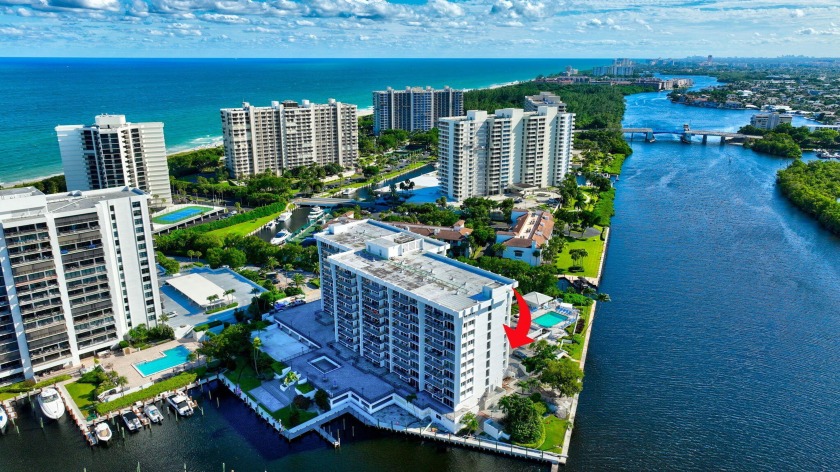 Experience breathtaking intracoastal waterway views from the - Beach Condo for sale in Highland Beach, Florida on Beachhouse.com