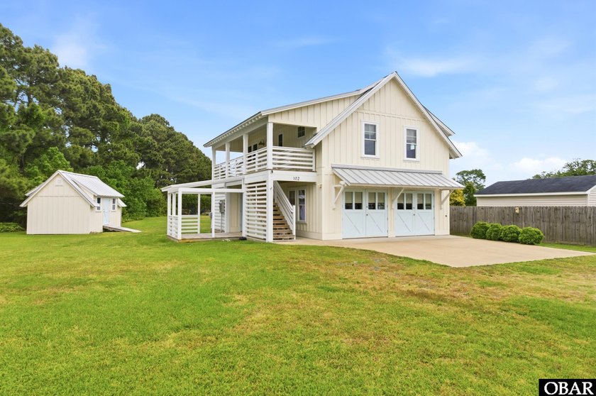 Step into this unique Craftsman-style home designed for both - Beach Home for sale in Grandy, North Carolina on Beachhouse.com