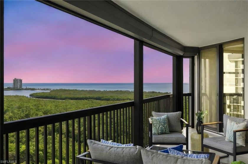 This twelth-floor residence provides the perfect elevation for - Beach Home for sale in Naples, Florida on Beachhouse.com