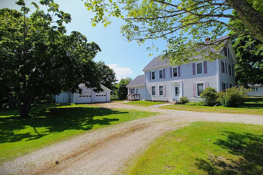 Circa 1871 Colonial, this handsome home sits stately on the - Beach Home for sale in Searsport, Maine on Beachhouse.com