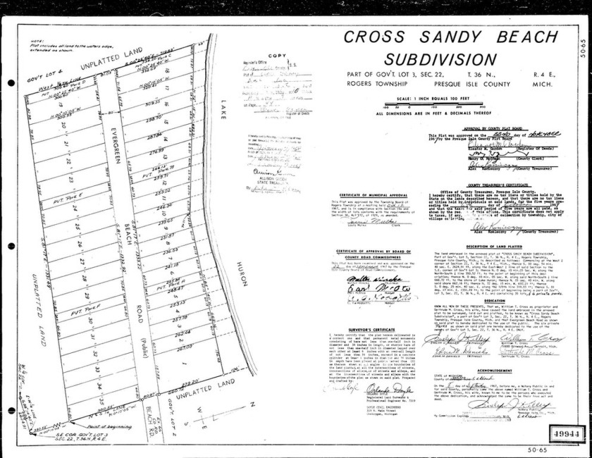 Ready to Make Your Up North Dream a Reality?This deep, wooded - Beach Lot for sale in Rogers City, Michigan on Beachhouse.com