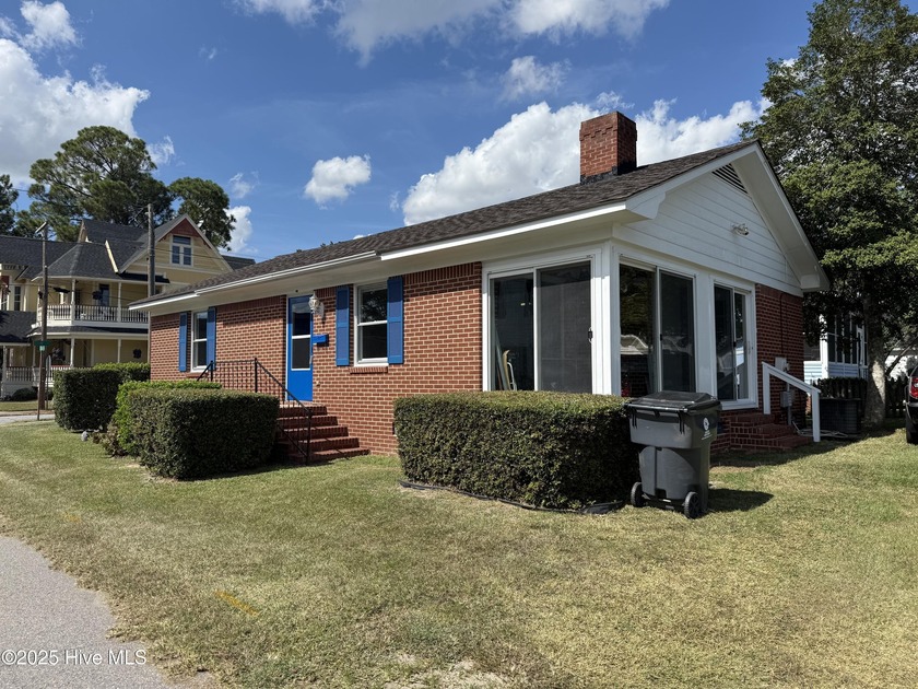 CHARMING BRICK RANCH WITH RIVER VIEWS - WALK TO DOWNTOWN! This - Beach Home for sale in Hertford, North Carolina on Beachhouse.com