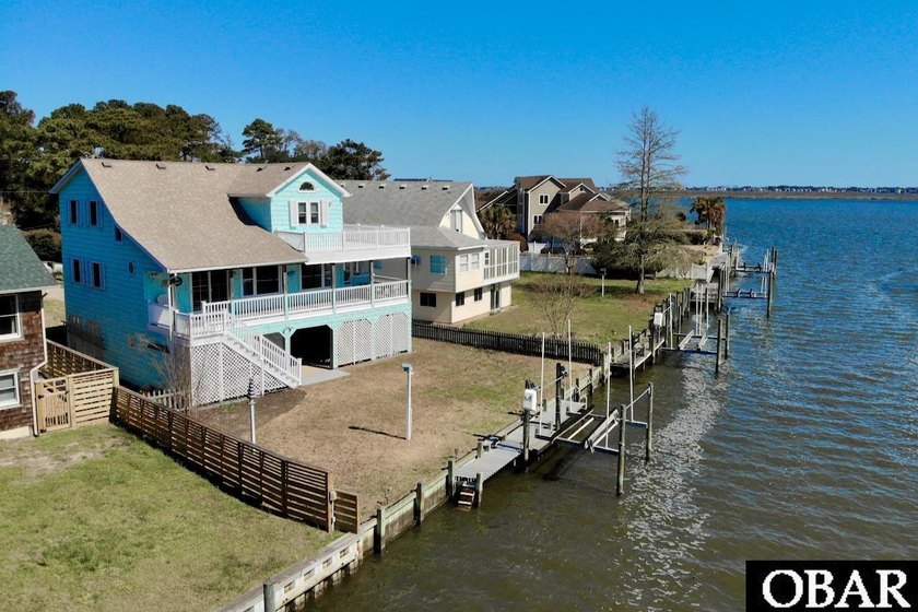 Delightful waterfront home in the boating community of Colington - Beach Home for sale in Kill Devil Hills, North Carolina on Beachhouse.com