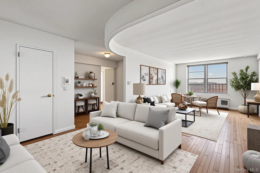 Sun-drenched corner one-bedroom, one-bath cooperative perched on - Beach Home for sale in Brooklyn, New York on Beachhouse.com