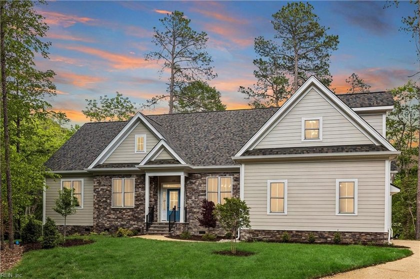 KINGSMILL WATERFRONT - Stunning new construction on a large - Beach Home for sale in Williamsburg, Virginia on Beachhouse.com