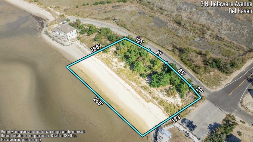 No Shoes, No Problem! Available waterfront plot. All expenses - Beach Lot for sale in Del Haven, New Jersey on Beachhouse.com