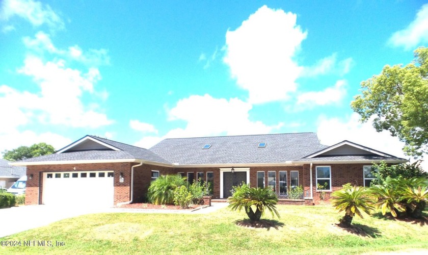 Updated and beautiful salt water front home with a screened pool - Beach Home for sale in Palm Coast, Florida on Beachhouse.com