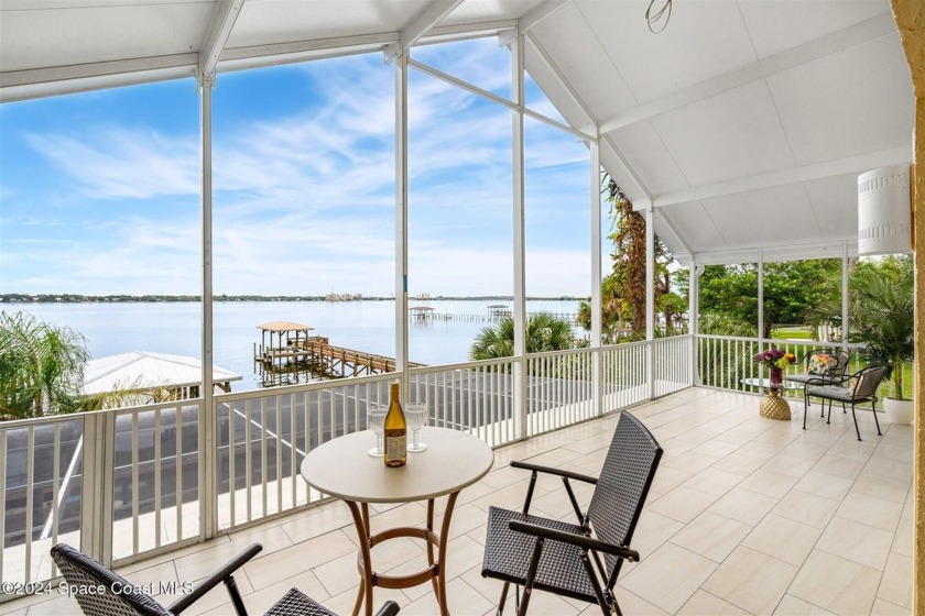 Take in the sparkling vistas of the Indian River from your own - Beach Home for sale in Merritt Island, Florida on Beachhouse.com