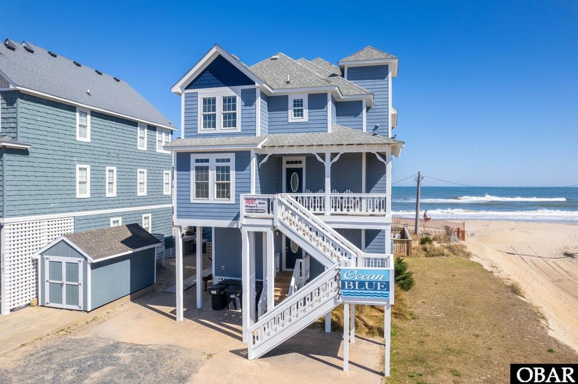 Just one lot back from the oceanfront, this spacious 5-bedroom - Beach Home for sale in Rodanthe, North Carolina on Beachhouse.com