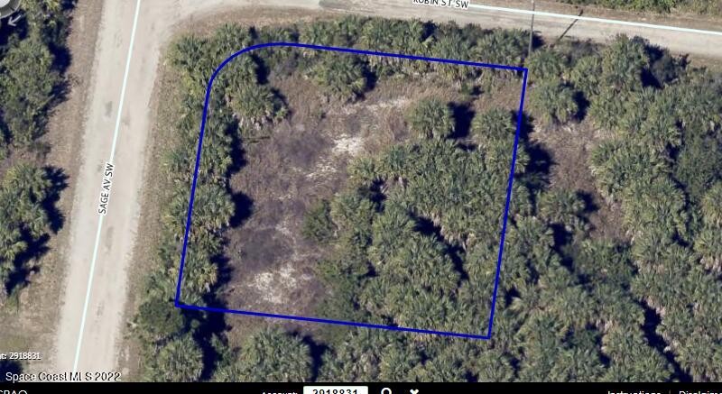 Customize and build your dream  home on this .029 acre corner - Beach Lot for sale in Palm Bay, Florida on Beachhouse.com