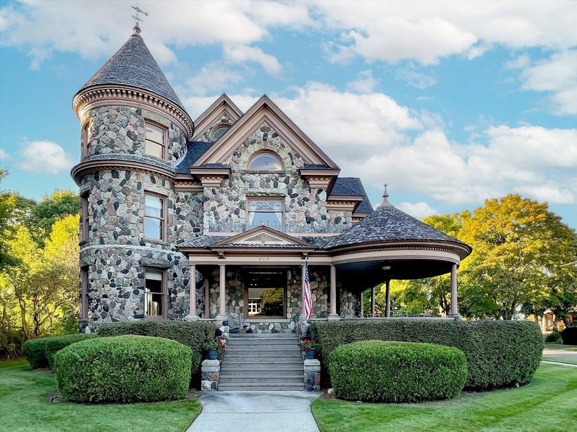 THE CASTLE like no other! Fully furnished. Turnkey w/hand carved - Beach Home for sale in Alpena, Michigan on Beachhouse.com