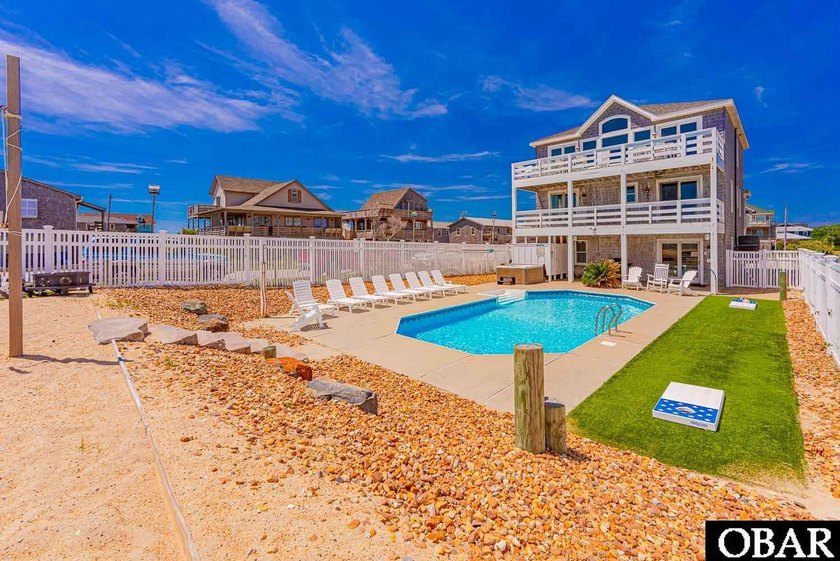 Classic 8 bedroom Nags Head Ocean Front Home with private pool - Beach Home for sale in Nags Head, North Carolina on Beachhouse.com