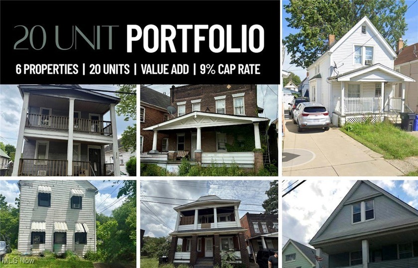 20-Unit, 6-Property Cleveland Portfolio-Cash Flow & Value-Add - Beach Apartment for sale in Cleveland, Ohio on Beachhouse.com