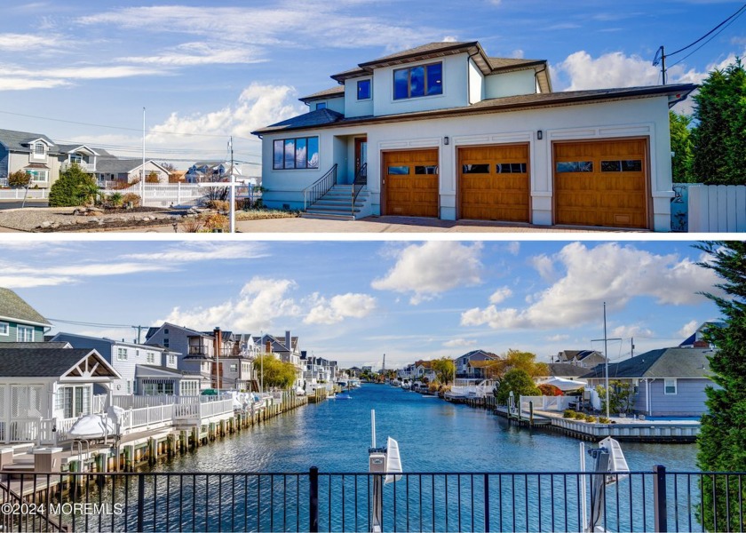 Water views from THREE sides of this corner lot custom - Beach Home for sale in Mantoloking, New Jersey on Beachhouse.com