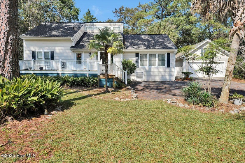 Tucked beneath the canopy of Southport's iconic old-growth oak - Beach Home for sale in Southport, North Carolina on Beachhouse.com