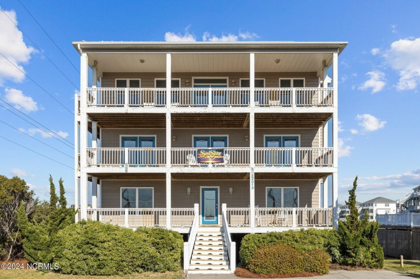 GORGEOUS VIEWS OF SOUND & SEA!
Reverse Floor Plan with decks - Beach Home for sale in Emerald Isle, North Carolina on Beachhouse.com