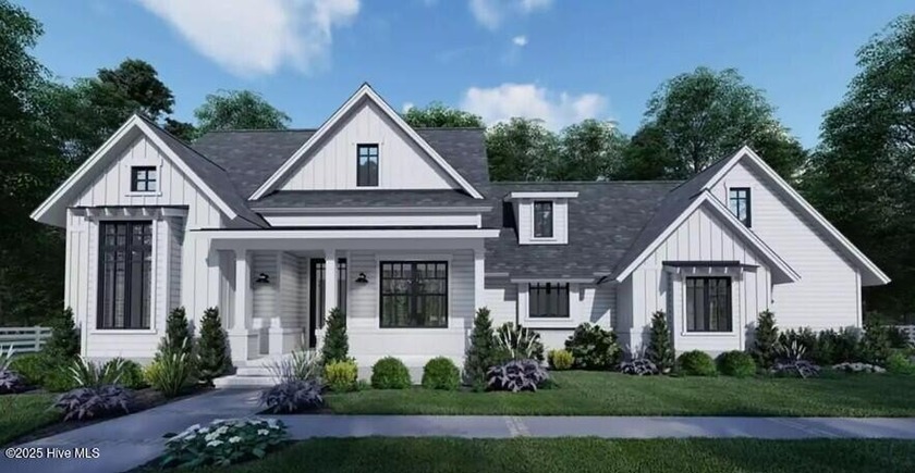 TO BE BUILT ''High Meadow Cottage plan 7377'' at the beach by a - Beach Home for sale in Supply, North Carolina on Beachhouse.com