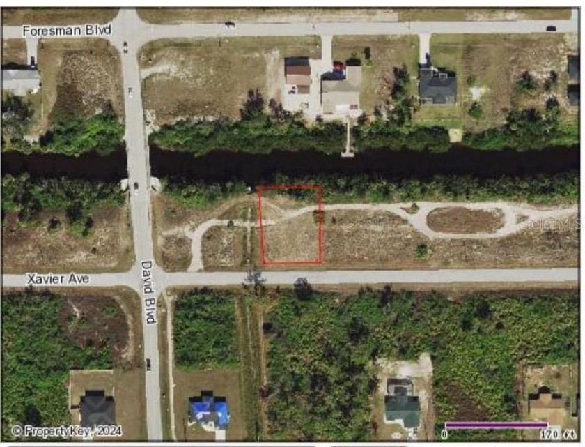 Wonderful oversized .28 acre Canal front lot on the LaFitte - Beach Lot for sale in Port Charlotte, Florida on Beachhouse.com