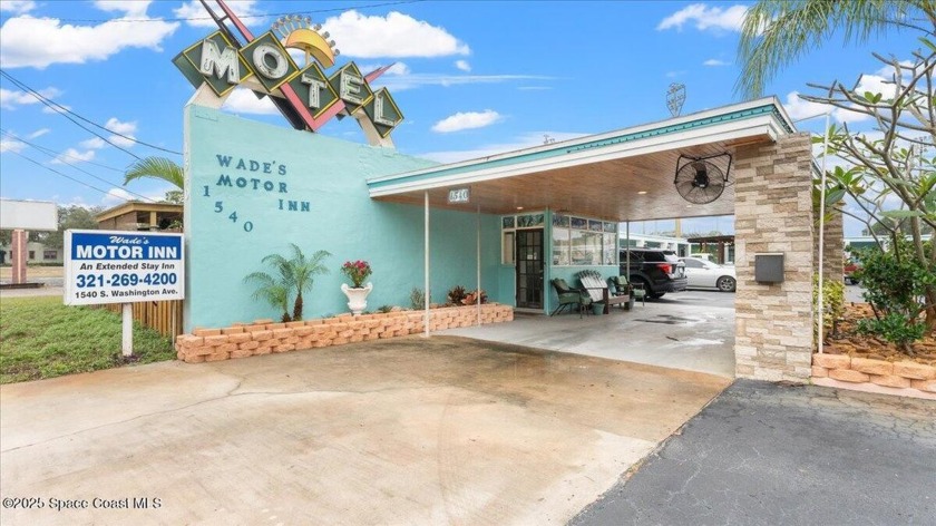 Rare opportunity to purchase Mid-Century Modern roadside motor - Beach Commercial for sale in Titusville, Florida on Beachhouse.com