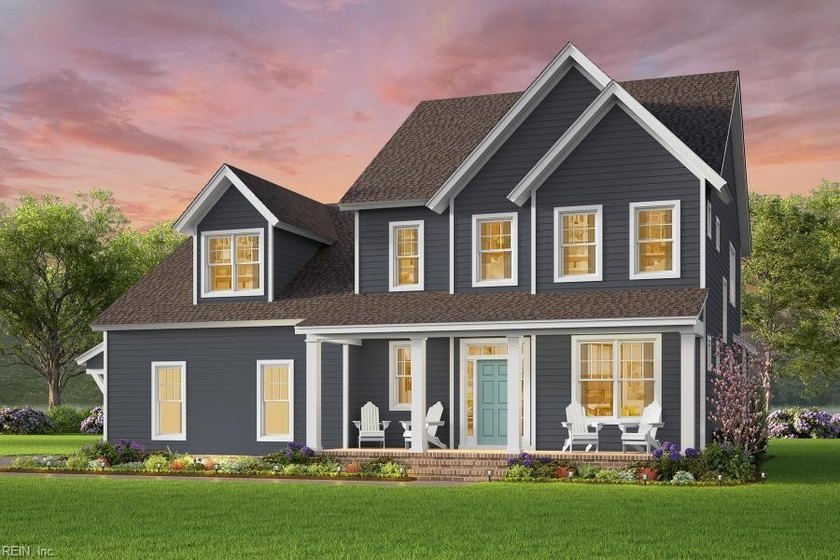 Experience The Holden by Kirbor Homes at Sanderson Estates, an - Beach Home for sale in Chesapeake, Virginia on Beachhouse.com