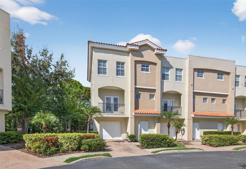 Welcome to this stunning 3 bedroom, 3.5 bath Mediterranean style - Beach Townhome/Townhouse for sale in St. Petersburg, Florida on Beachhouse.com