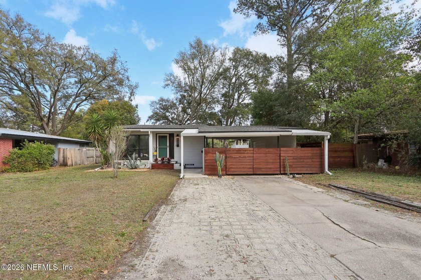 Step into the charm of this 1957 mid-century home, ideally - Beach Home for sale in Jacksonville, Florida on Beachhouse.com