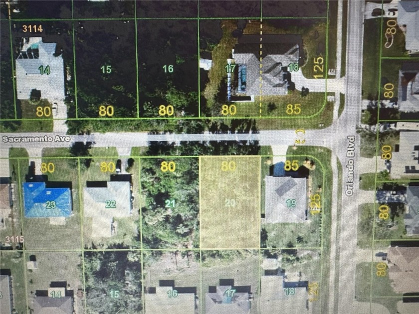 Beautiful residential single family home lot in Port Charlotte - Beach Lot for sale in Port Charlotte, Florida on Beachhouse.com