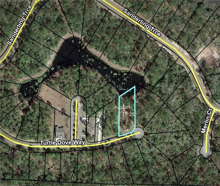 Lagoon frontage lot located in cul-de-sac in River Place - Beach Lot for sale in Waverly, Georgia on Beachhouse.com