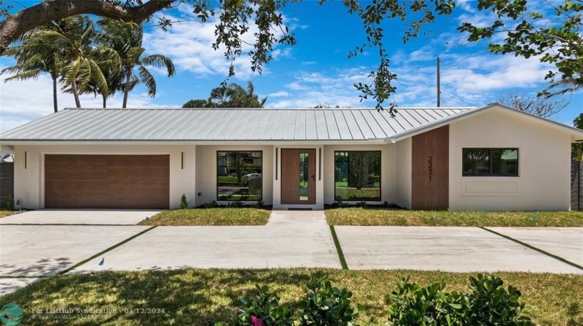 Completely renovated 4 bedroom 3 bath large open concept home - Beach Home for sale in Lighthouse Point, Florida on Beachhouse.com