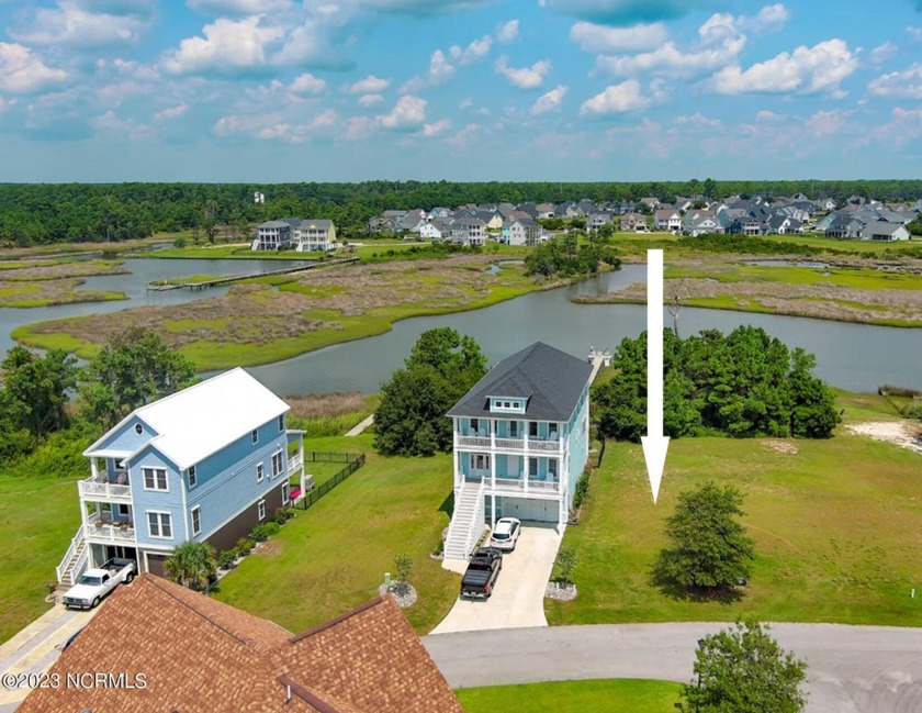 Bogue Sound/Intracoastal Water Views!   Sikes Branch Views! - Beach Lot for sale in Newport, North Carolina on Beachhouse.com