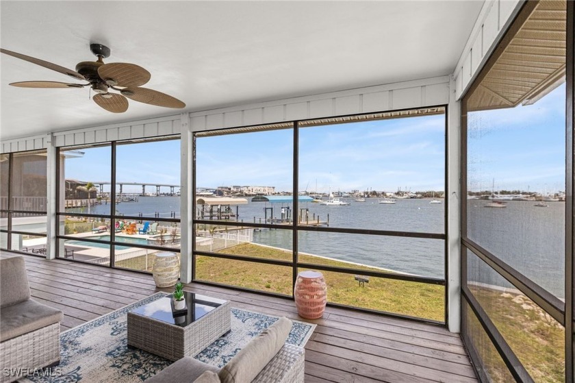 DIRECT BAY FRONT HOME! One of the best bay views on the Island! - Beach Home for sale in Fort Myers Beach, Florida on Beachhouse.com