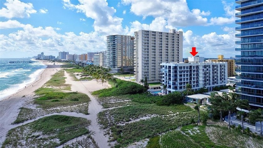 Boutique luxury condo building directly on the sand in Pompano - Beach Condo for sale in Pompano Beach, Florida on Beachhouse.com