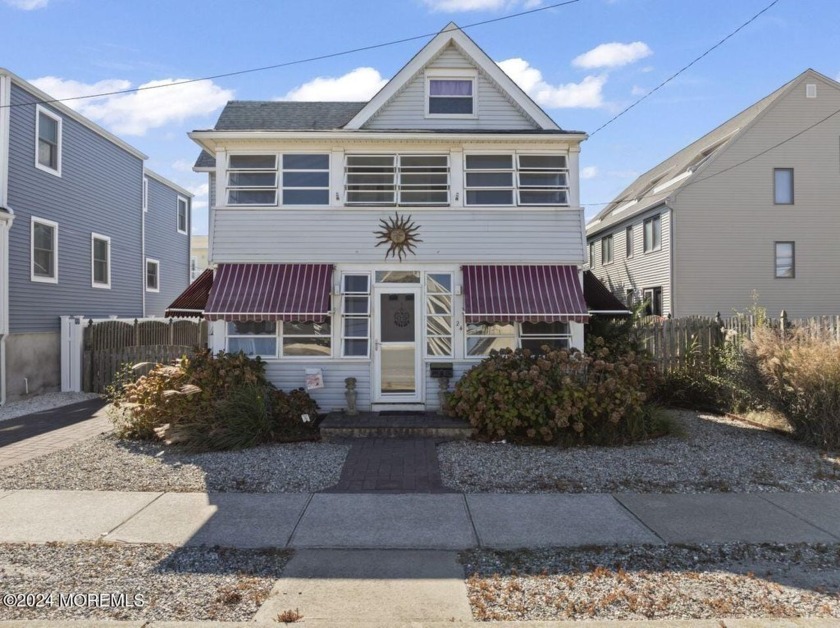 Classic beach house on the beach block in Lavallette!  First - Beach Home for sale in Lavallette, New Jersey on Beachhouse.com