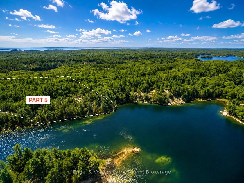 Welcome to this newly subdivided private water access building - Beach Lot for sale in Carling, Ontario on Beachhouse.com