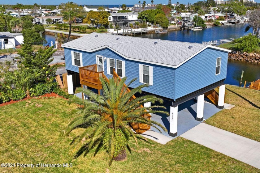 Nothing Better then Brand New WATERFRONT Property on a Deep - Beach Home for sale in Hudson, Florida on Beachhouse.com