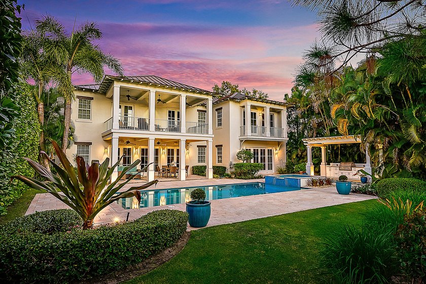 Discover elevated waterfront living in Old Cypress Point, a - Beach Home for sale in Jupiter, Florida on Beachhouse.com