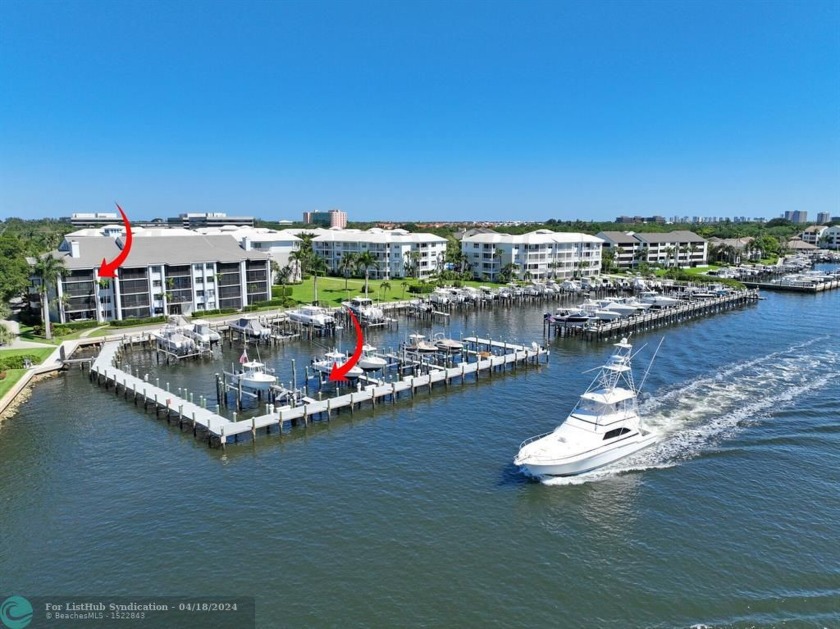 WATERFRONT with a *42 FT* BOAT SLIP! Welcome to this RARELY - Beach Condo for sale in Juno Beach, Florida on Beachhouse.com