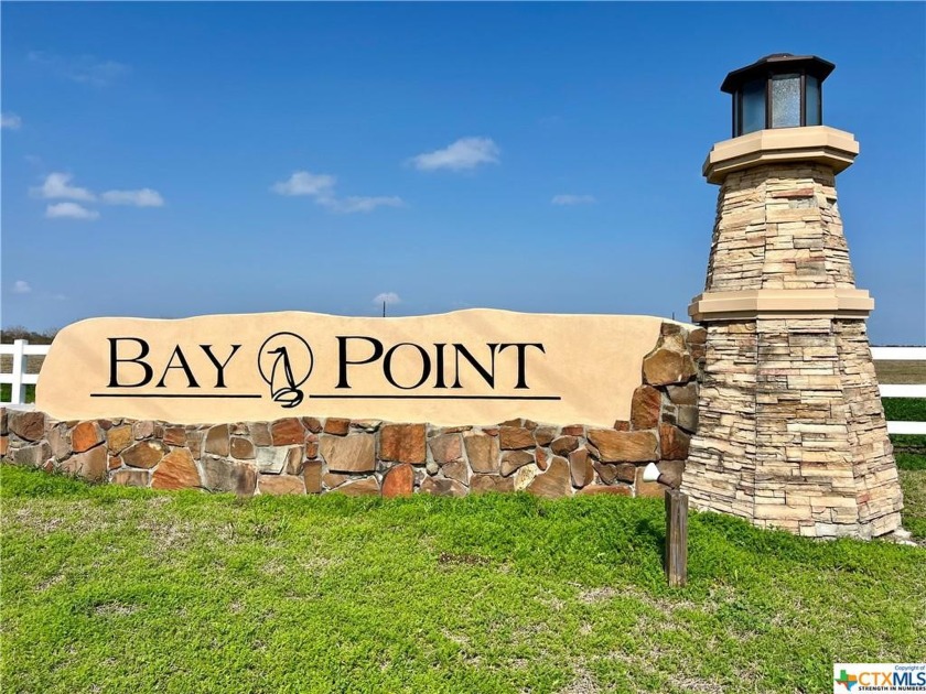 WATERVIEW 0.98 acre lot overlooking Chocolate Bay in Bay Point - Beach Lot for sale in Port Lavaca, Texas on Beachhouse.com